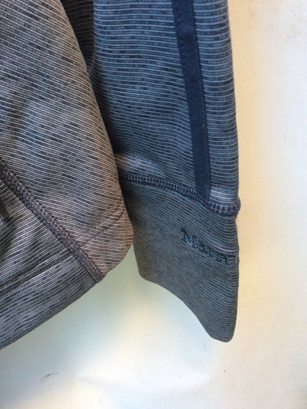 Marmot Gray Textured Full Zip Performance Jacket Size M - Picture 3 of 4